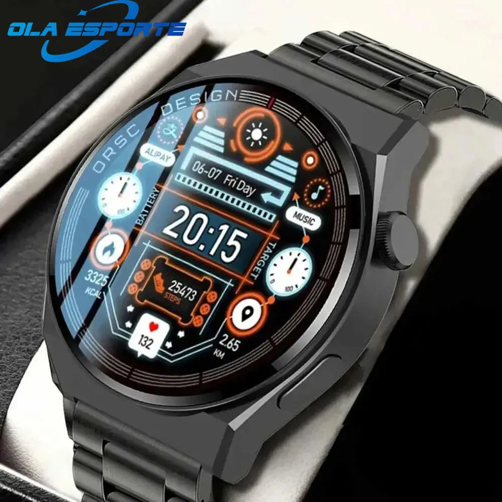 for GT3 Pro Smart Watch Men 390*390 HD Screen Heart Rate Bluetooth Calls IP67 Waterproof Sport Smartwatch DIY Faces