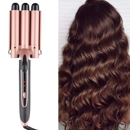 5 in 1 Hair Curler LED Light Display Multi-Function Head Changing Curling Iron 5 in 1 Changing Tube Curling Iron